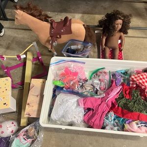 American Girl/Our Generation Lot